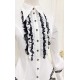 Little Dipper Point Collar Long Sleeve Short and Long Blouse(6th Reservation/13 Colours/Full Payment Without Shipping)